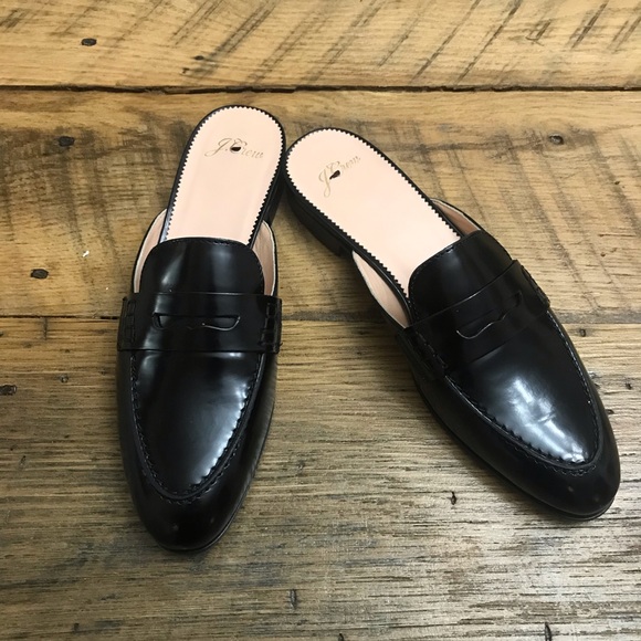 penny loafer mules